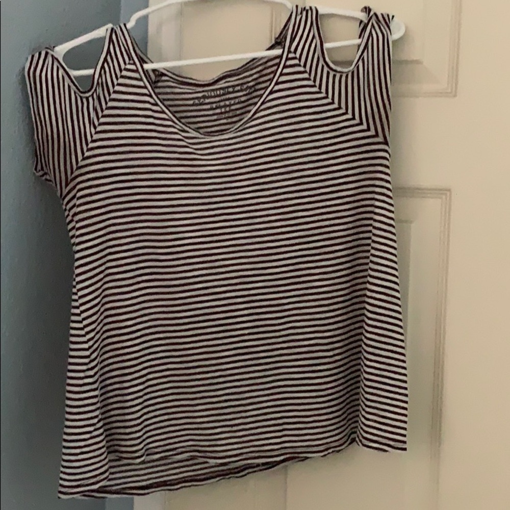 American Eagle off the shoulder shirt